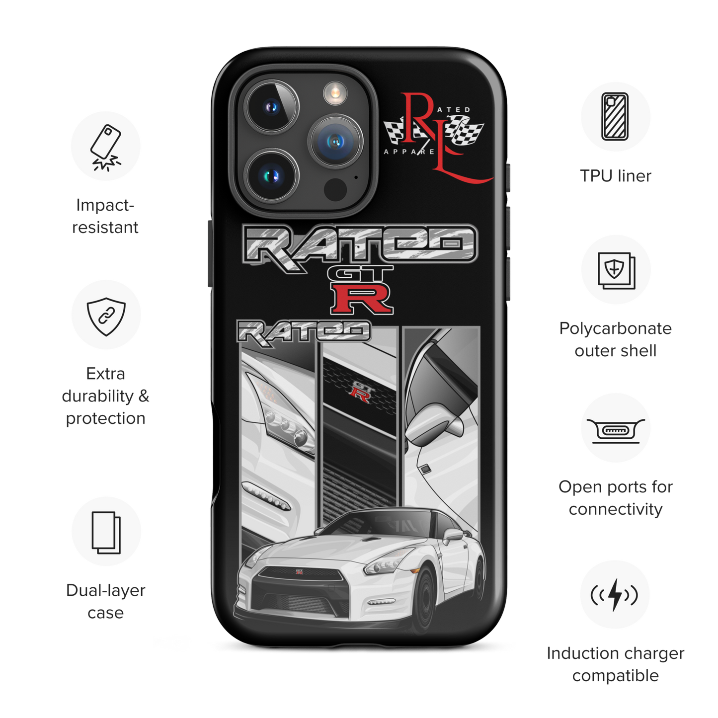 iPhone Heavy Duty Case (Rated GTR)