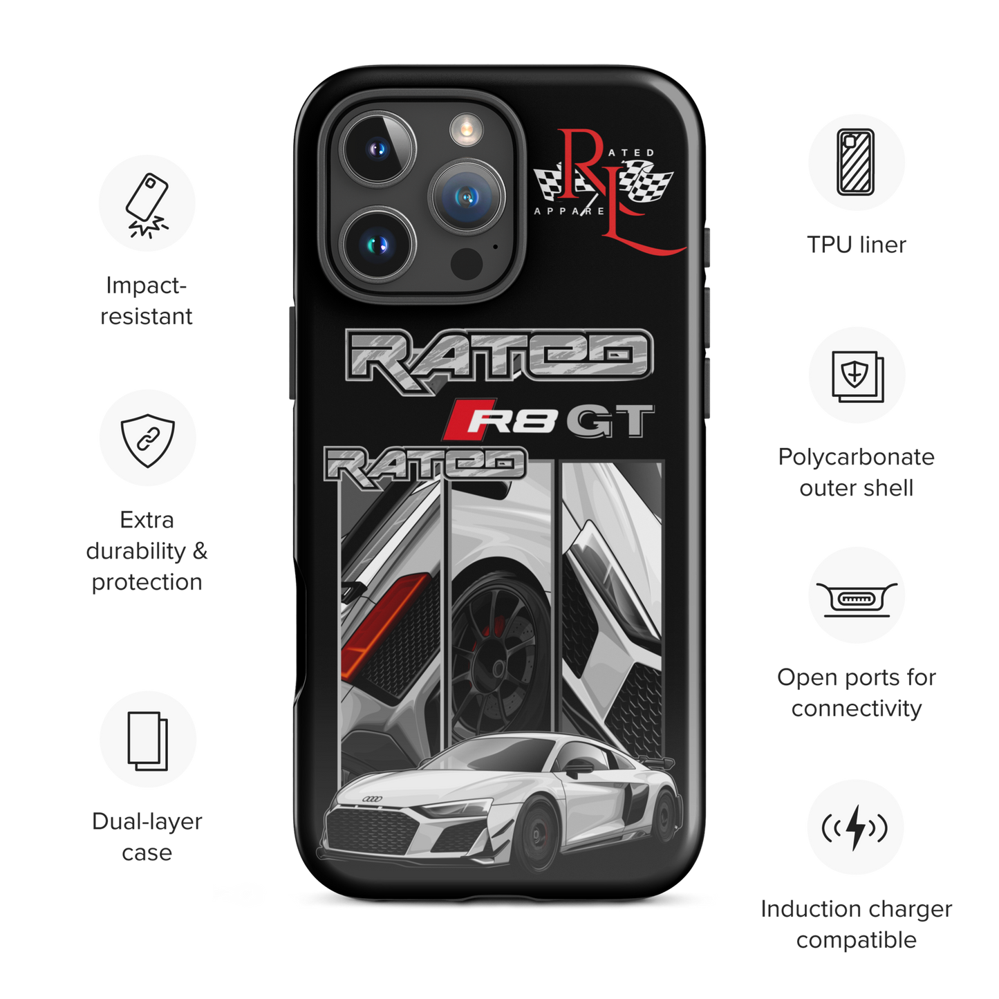 iPhone Heavy Duty Case (Rated R8 GT)
