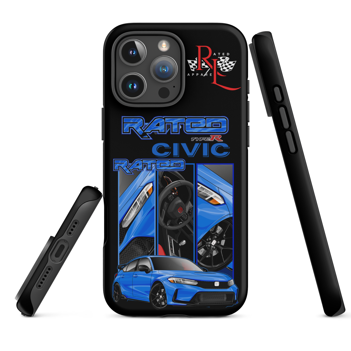 iPhone Heavy Duty Case (Rated Civic Type R)