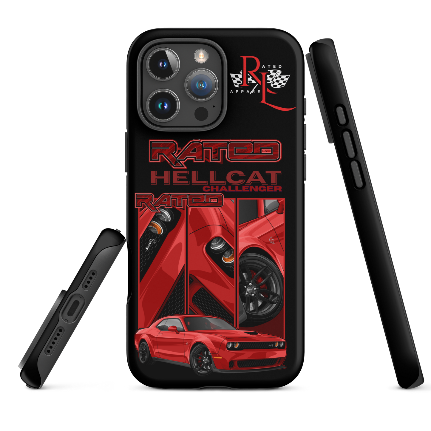 iPhone Heavy Duty Case (Rated Challenger Hell)