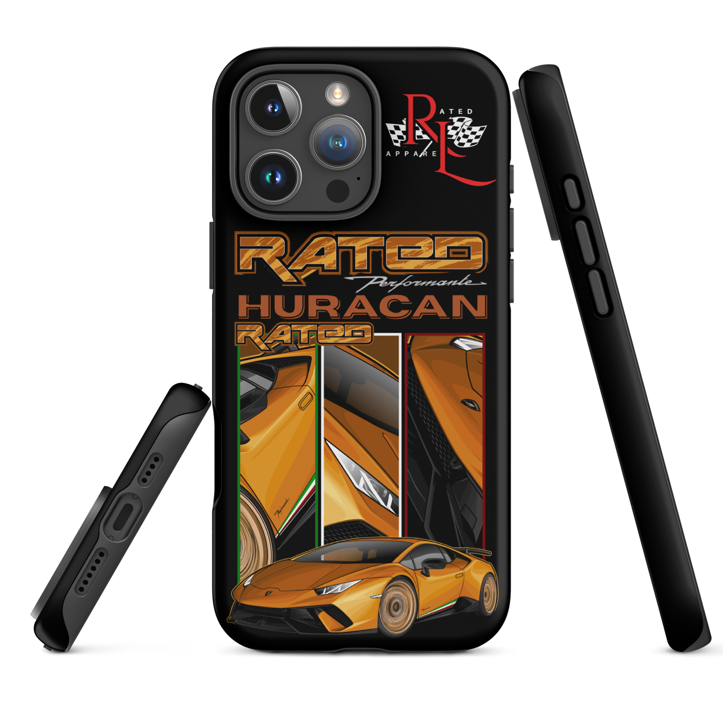 iPhone Heavy Duty Case (Rated Huracan Perf)